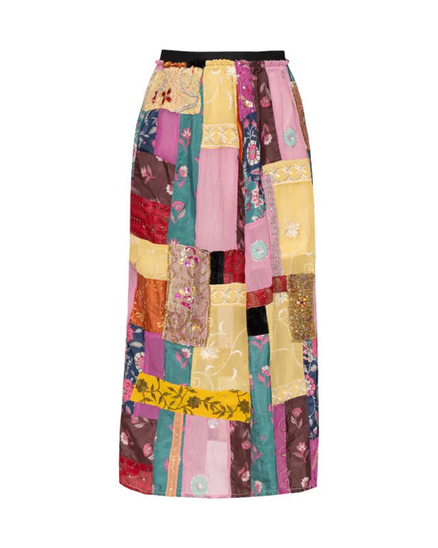 Phoebe Patchwork Skirt
