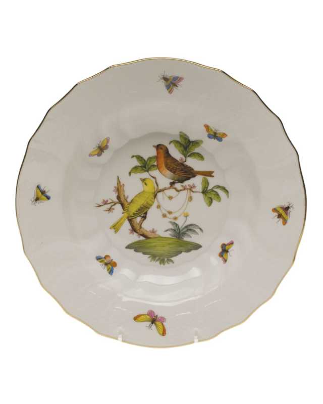 Rothschild Bird Motif 5 Rim Soup Bowl