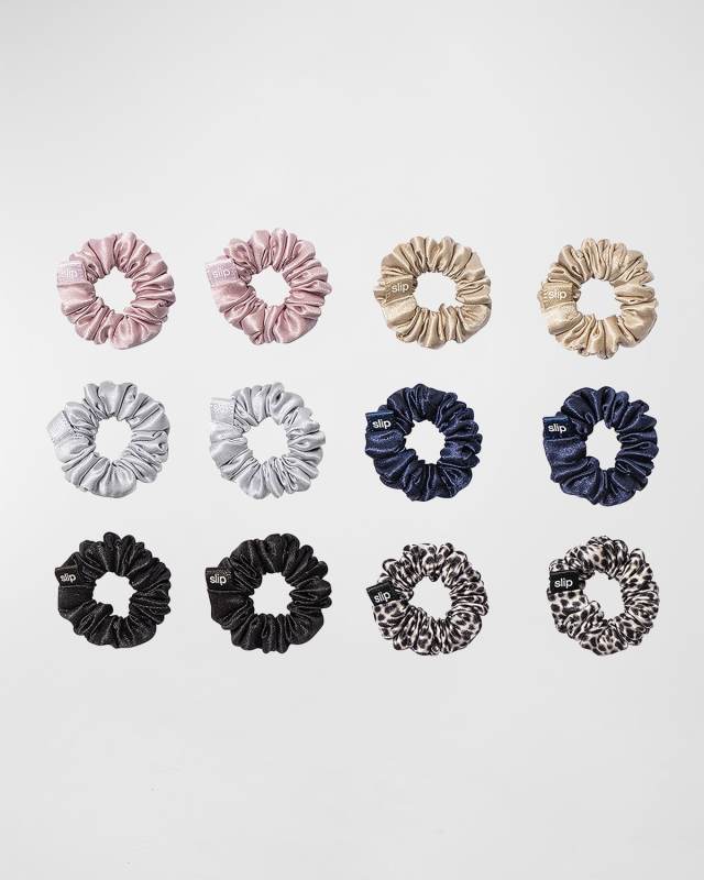Pure Silk Minnie Scunchies Set