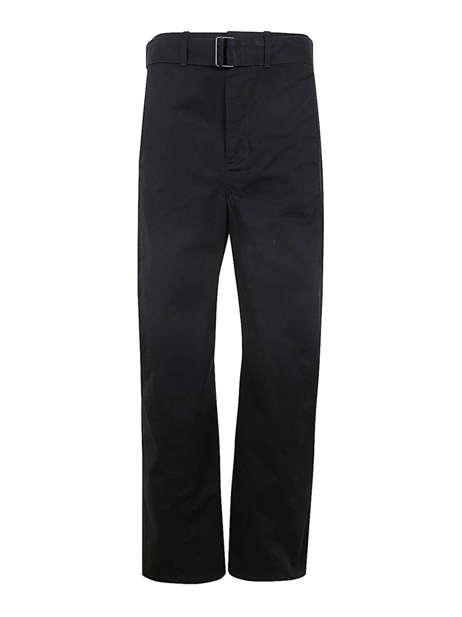 Lemaire Pantalons Décontractés - Noir