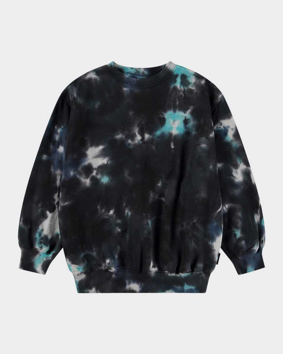 Boy's Monti Tie Dye Sweatshirt, Size 4-6