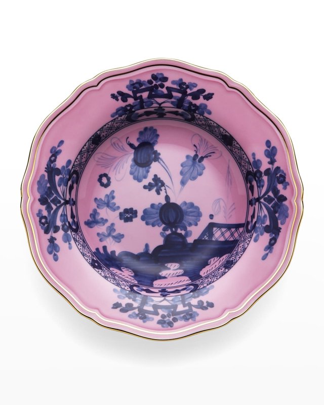 Oriente Italiano Azaela Rim Soup Plate