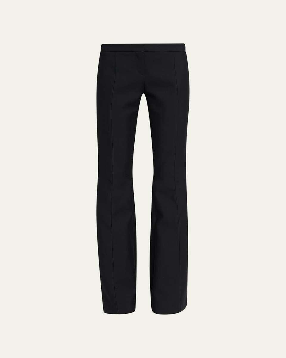 Low-Rise Bumster Trousers