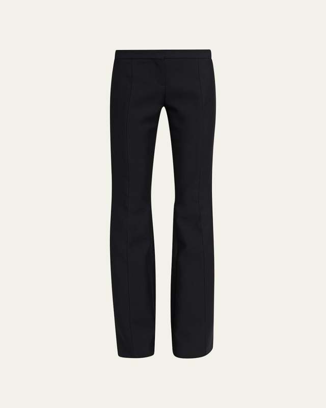Low-Rise Bumster Trousers