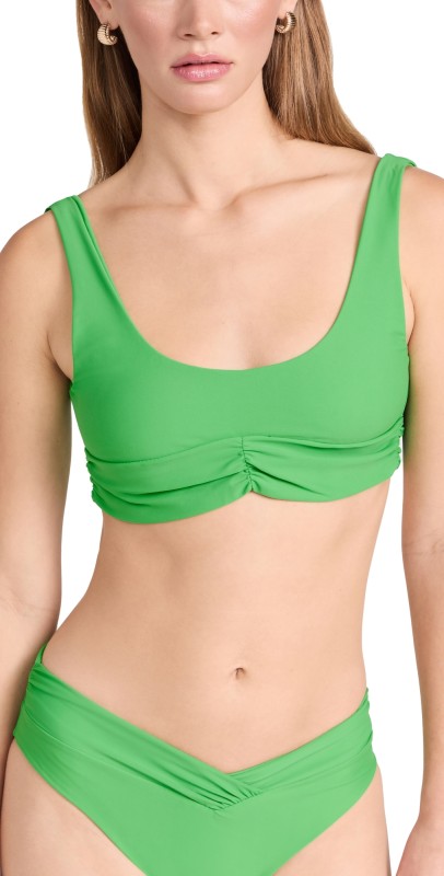 Riot Swim Pico Bikini Top Bermuda