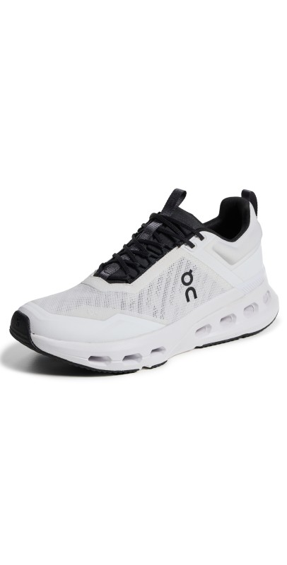 On Cloudnova X Sneakers White/Black