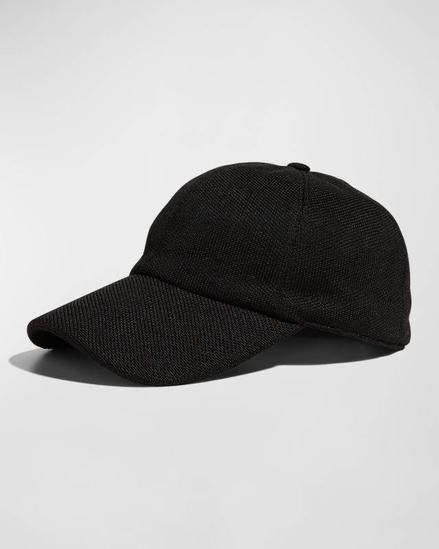 Caspian Silk Piqué Baseball Hat