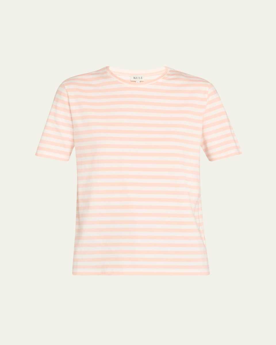The Modern Cotton Stripe Short-Sleeve T-Shirt