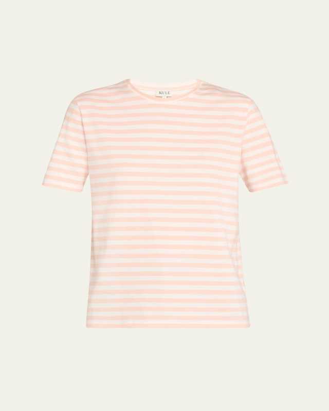 The Modern Cotton Stripe Short-Sleeve T-Shirt