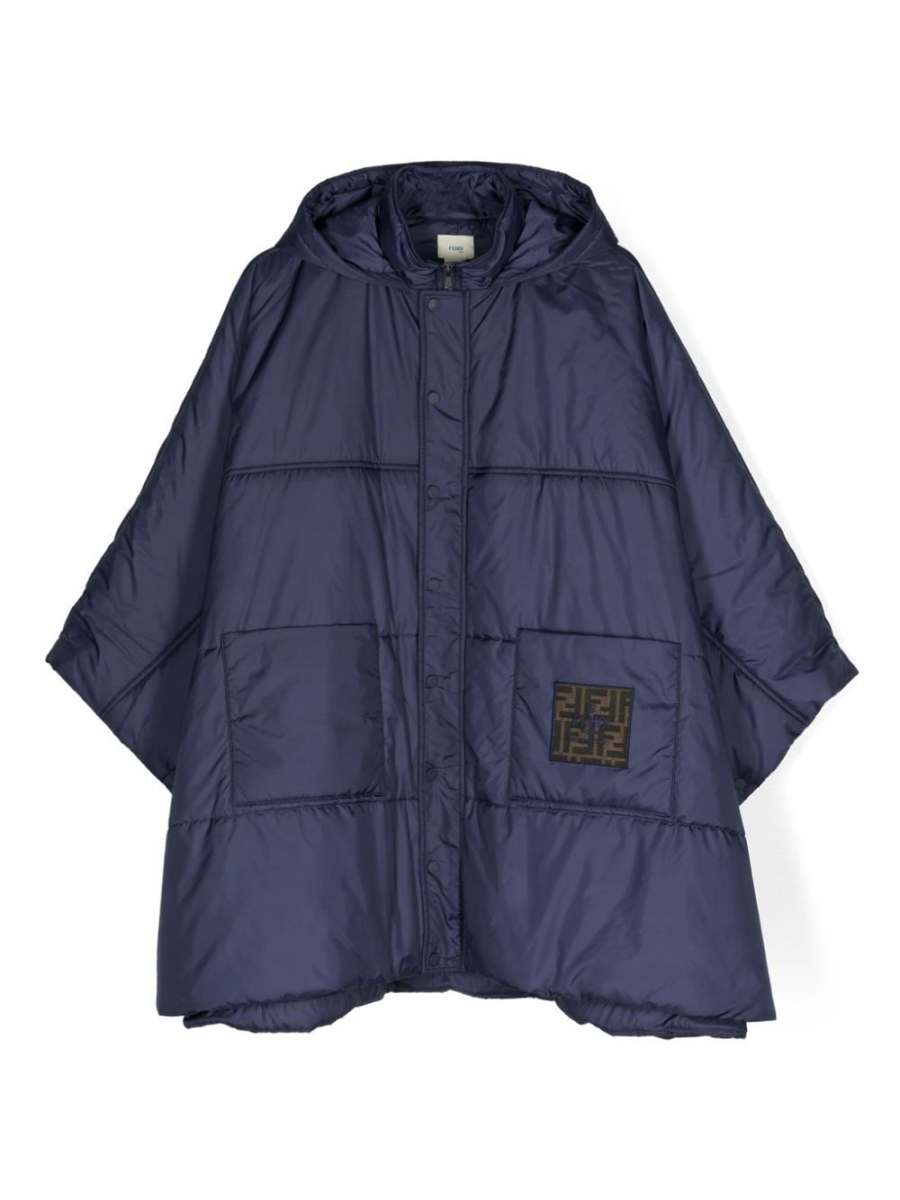 padded quilted cape