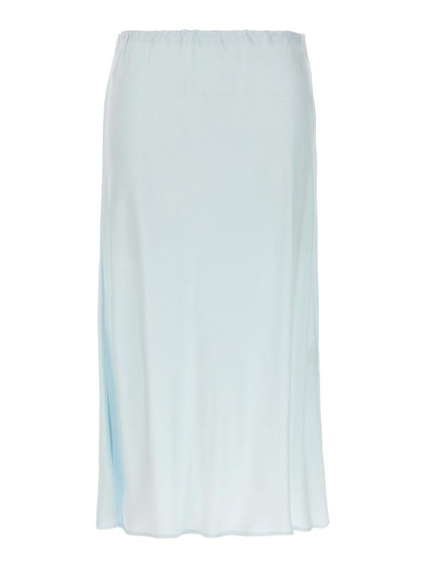 Jil Sander Jupe Midi - Bleu Clair