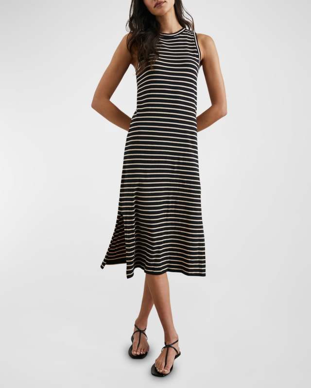 Striped Tank Maxi Dress