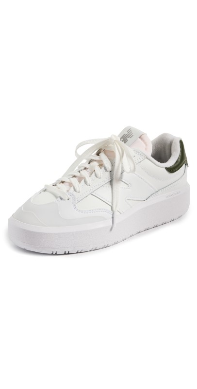 New Balance CT302 Court Sneakers White/Kombu/Shadow Grey
