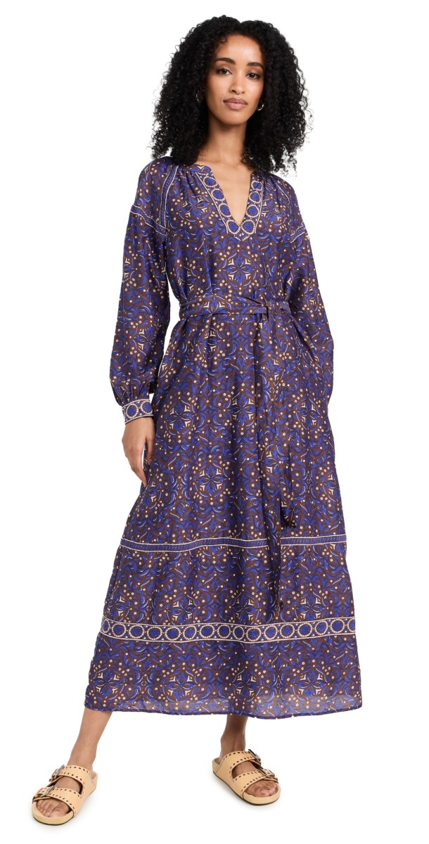XIRENA Isobel Dress Royal Brown