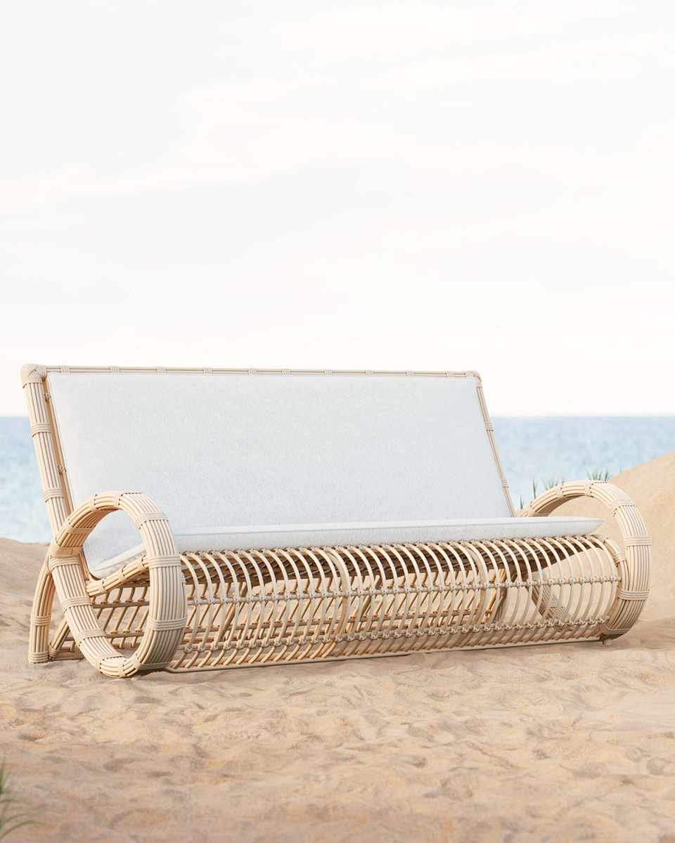 Paloma 3-Seat Sofa With Polar Cushion