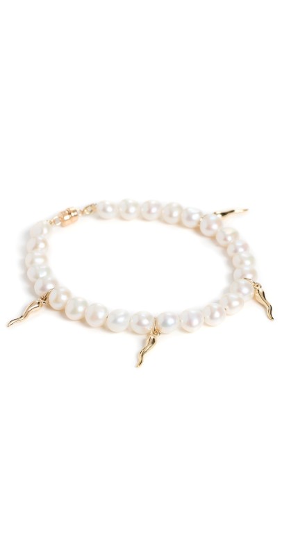 Galley Los Angeles Chili Charm Bracelet Pearl