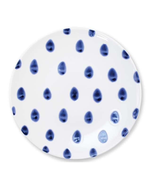 Santorini Dot Dinner Plate