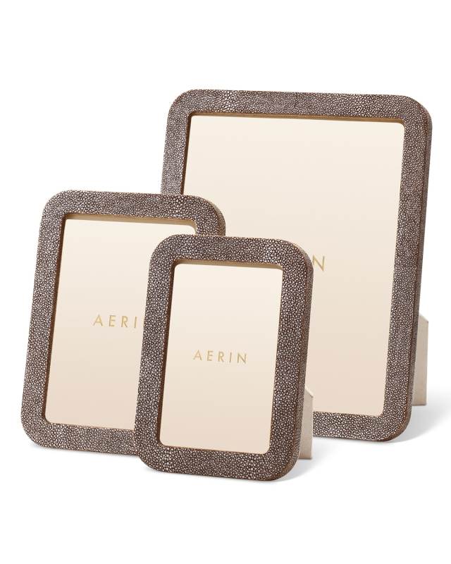 Modern Faux Shagreen Frame, 4" x 6"