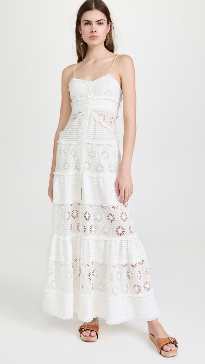Isabel Marant Drake Tiered Dress