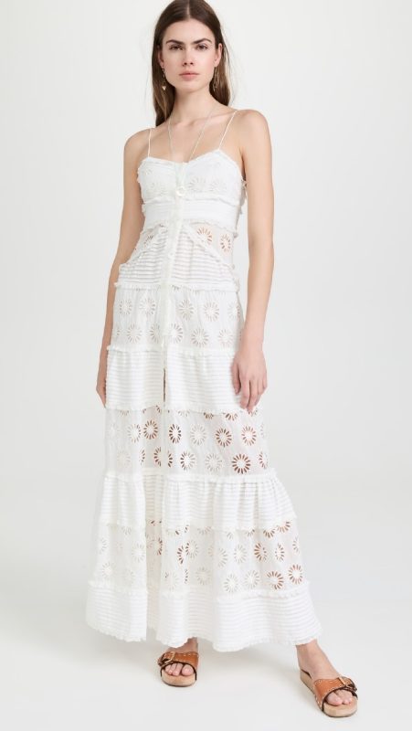 Isabel Marant Drake Tiered Dress