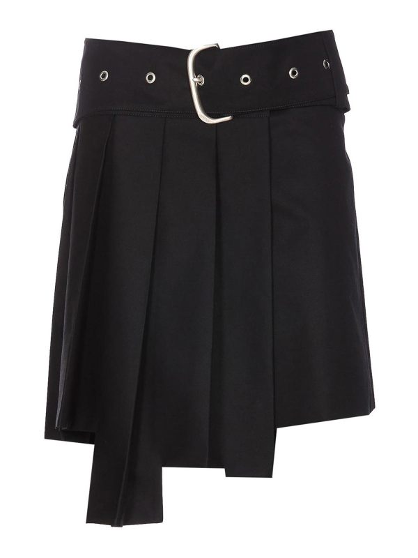 Off-White Jupe Midi - Noir