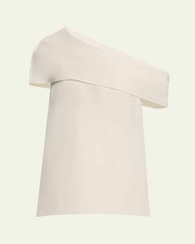 Isabel Off-Shoulder Silk Blouse