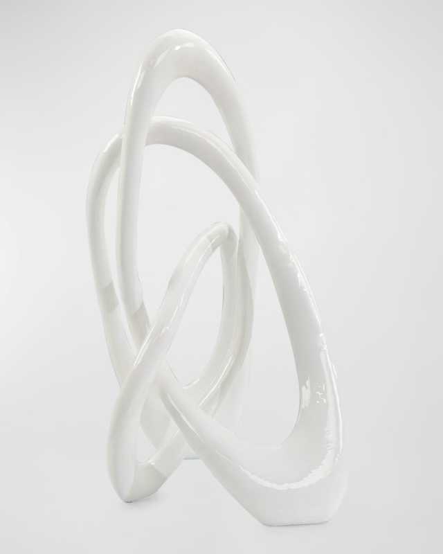 Twisted Rings Sculpture