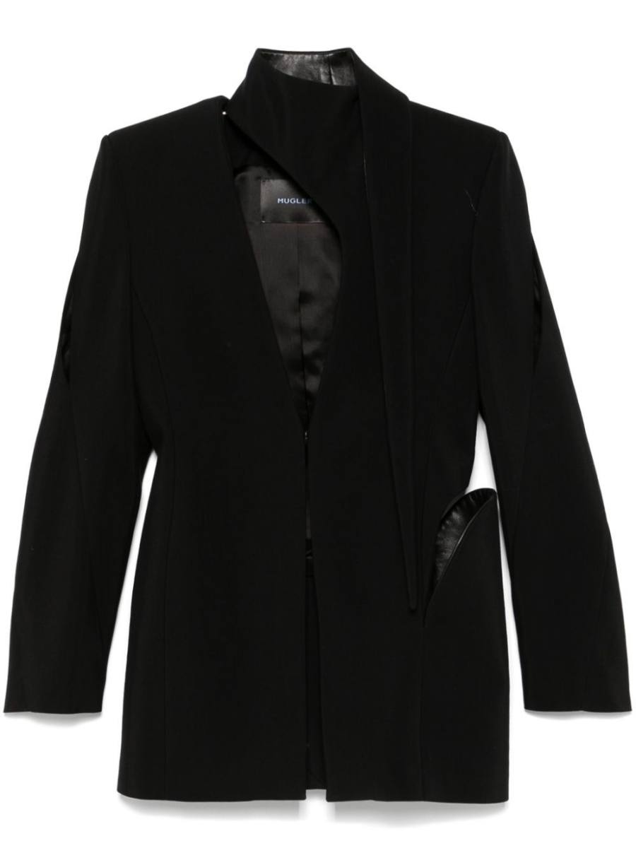 cut out-detail blazer