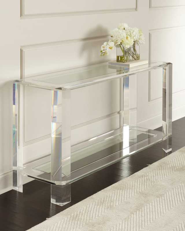 Surrey Acrylic Console Table