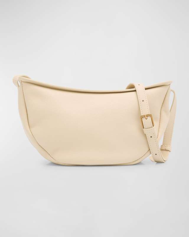 Moon Sling Leather Crossbody Bag