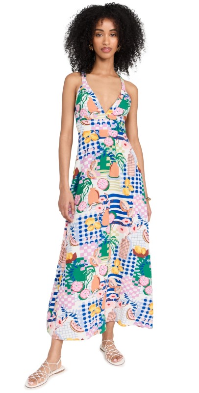 MINKPINK Al Fresco Dress Picnic Print
