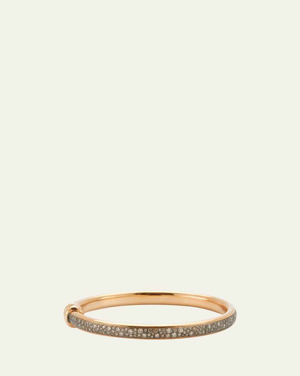 Iconica Full Brown Diamond Bangl