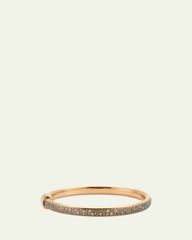 Iconica Full Brown Diamond Bangl