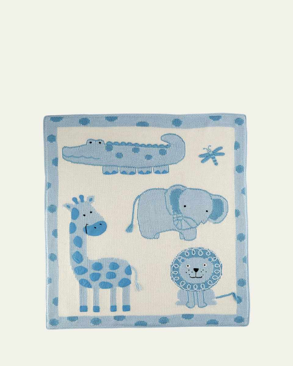 Jungle Cotton Baby Blanket