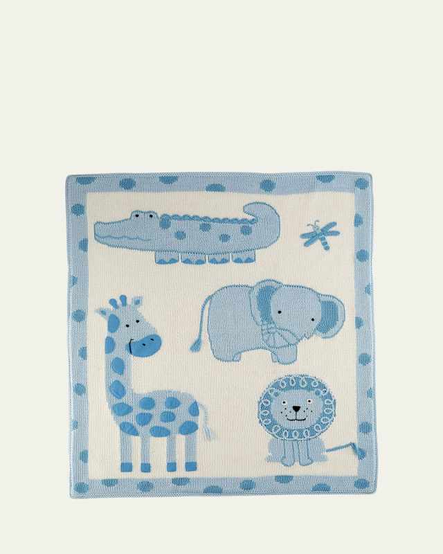 Jungle Cotton Baby Blanket