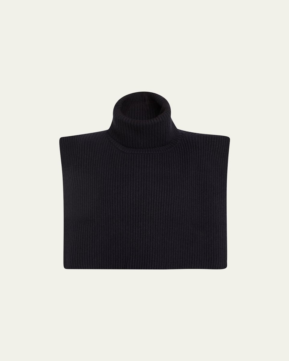 Eppie Cashmere Rib Turtleneck Collar