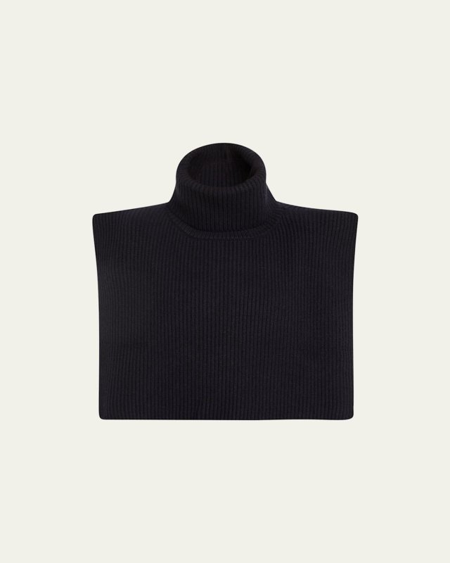 Eppie Cashmere Rib Turtleneck Collar