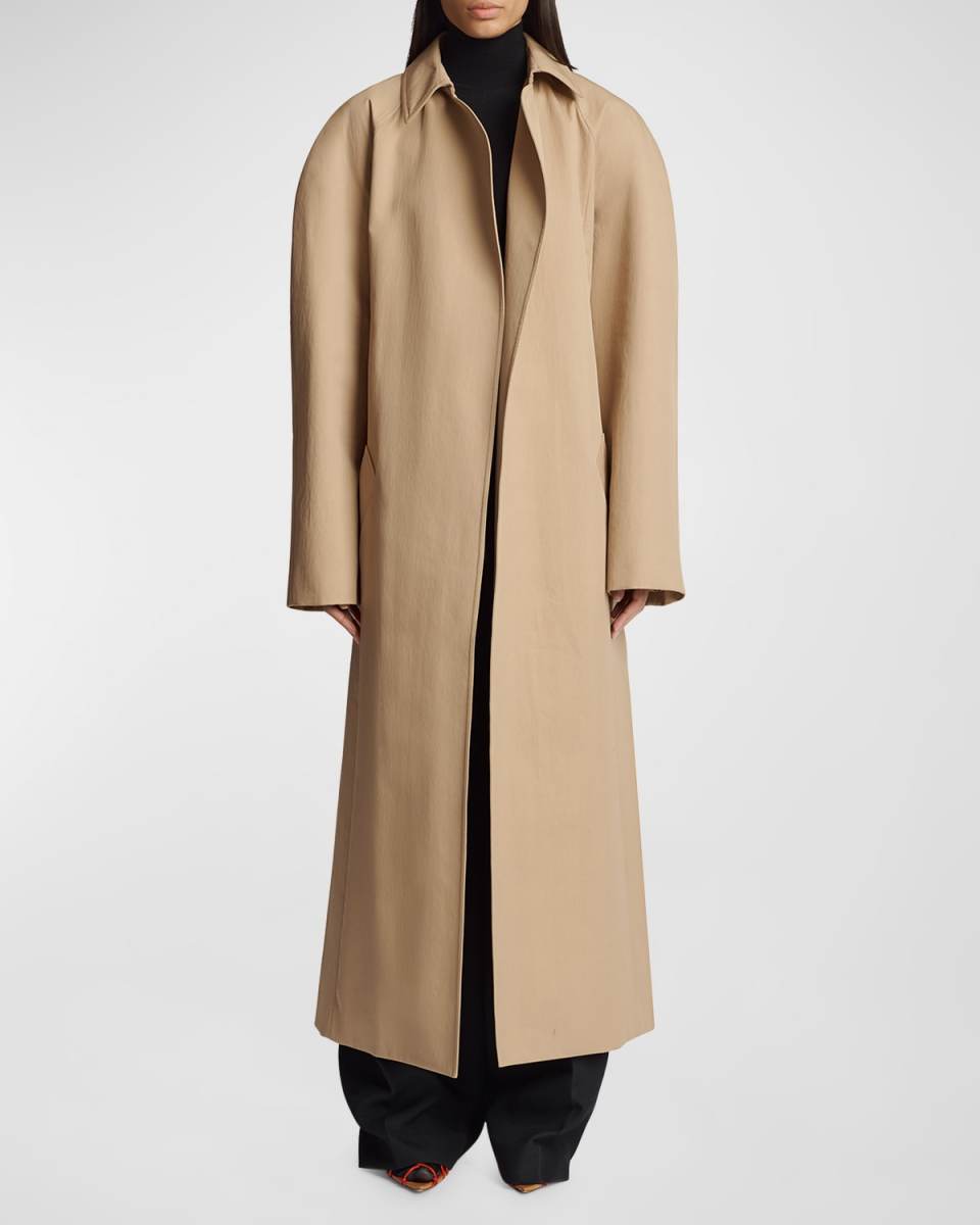 Roth Belted Long Trench Coat