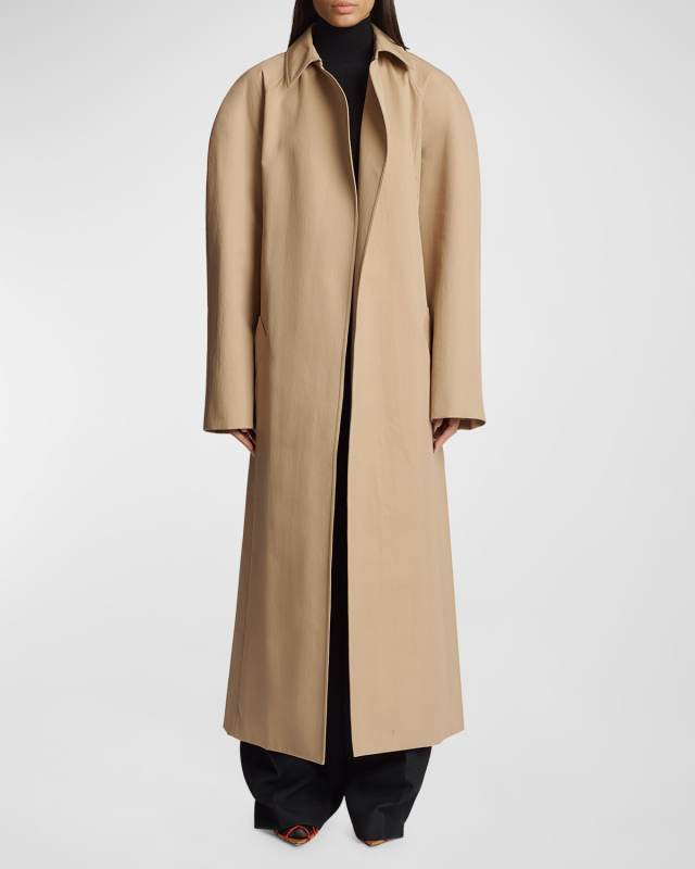 Roth Belted Long Trench Coat
