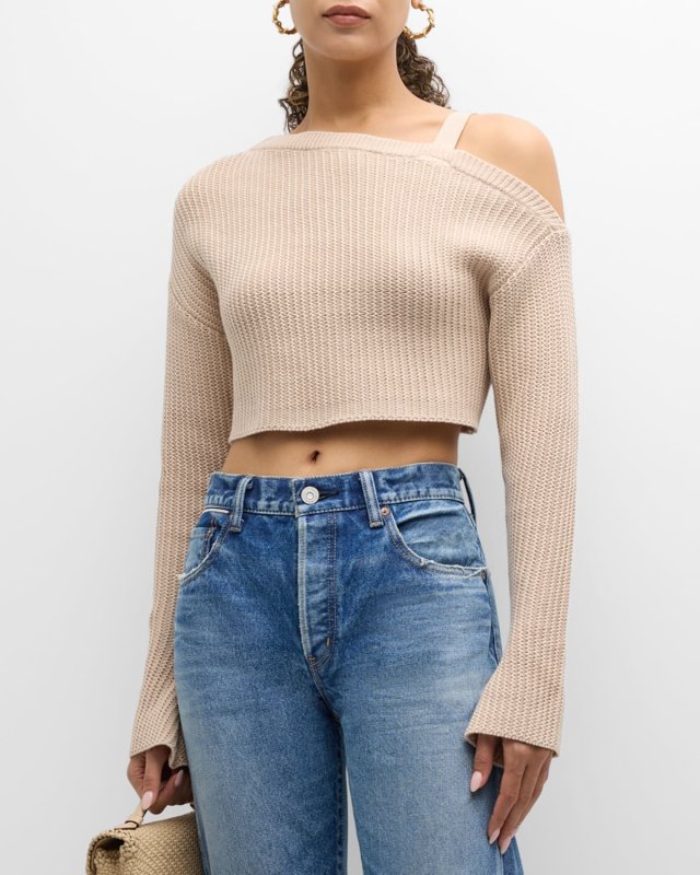 Agnes Off-The-Shoulder Sweater