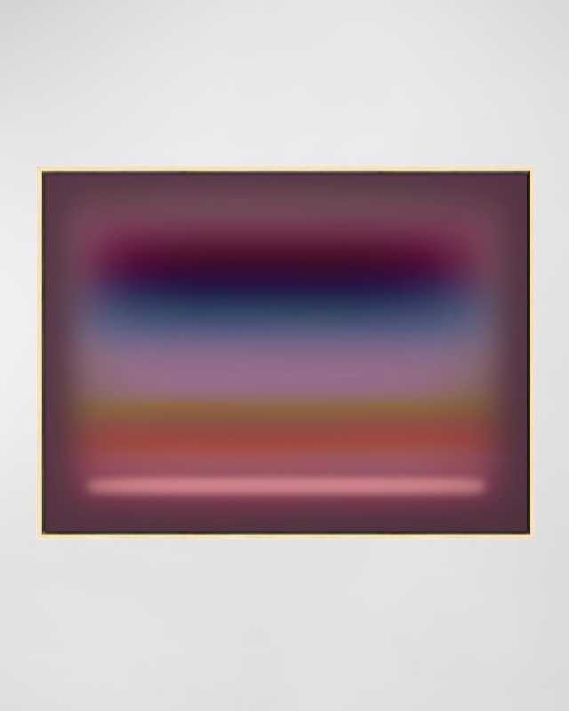 "Blur Expansion 8" Framed Print by Renee Stramel, 45" x 34"