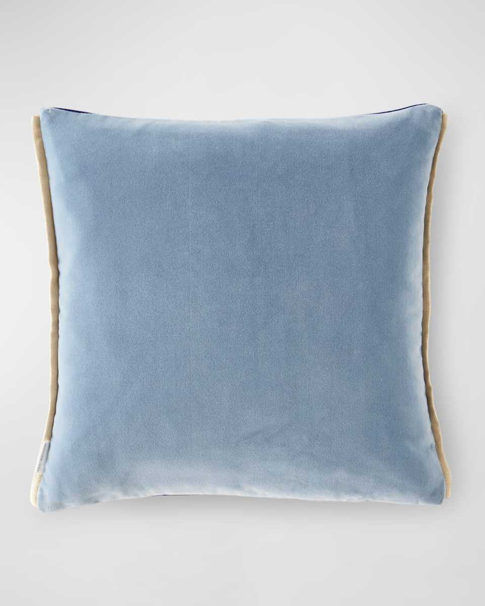 Varese Indigo and Smoke Pillow