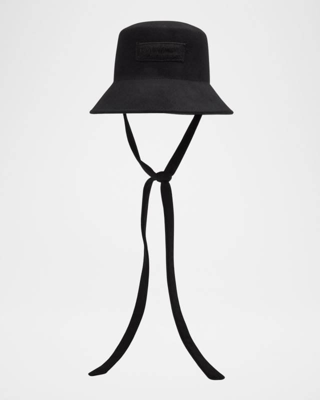 Jonah Logo Patch Wool Bucket Hat