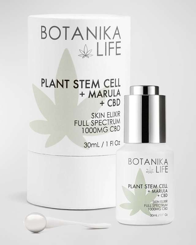Plant Stem Cell + Marula + CBD Skin Elixir, 1 oz.