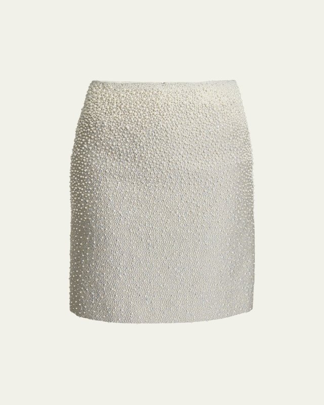 Salby Short Embroidered Skirt