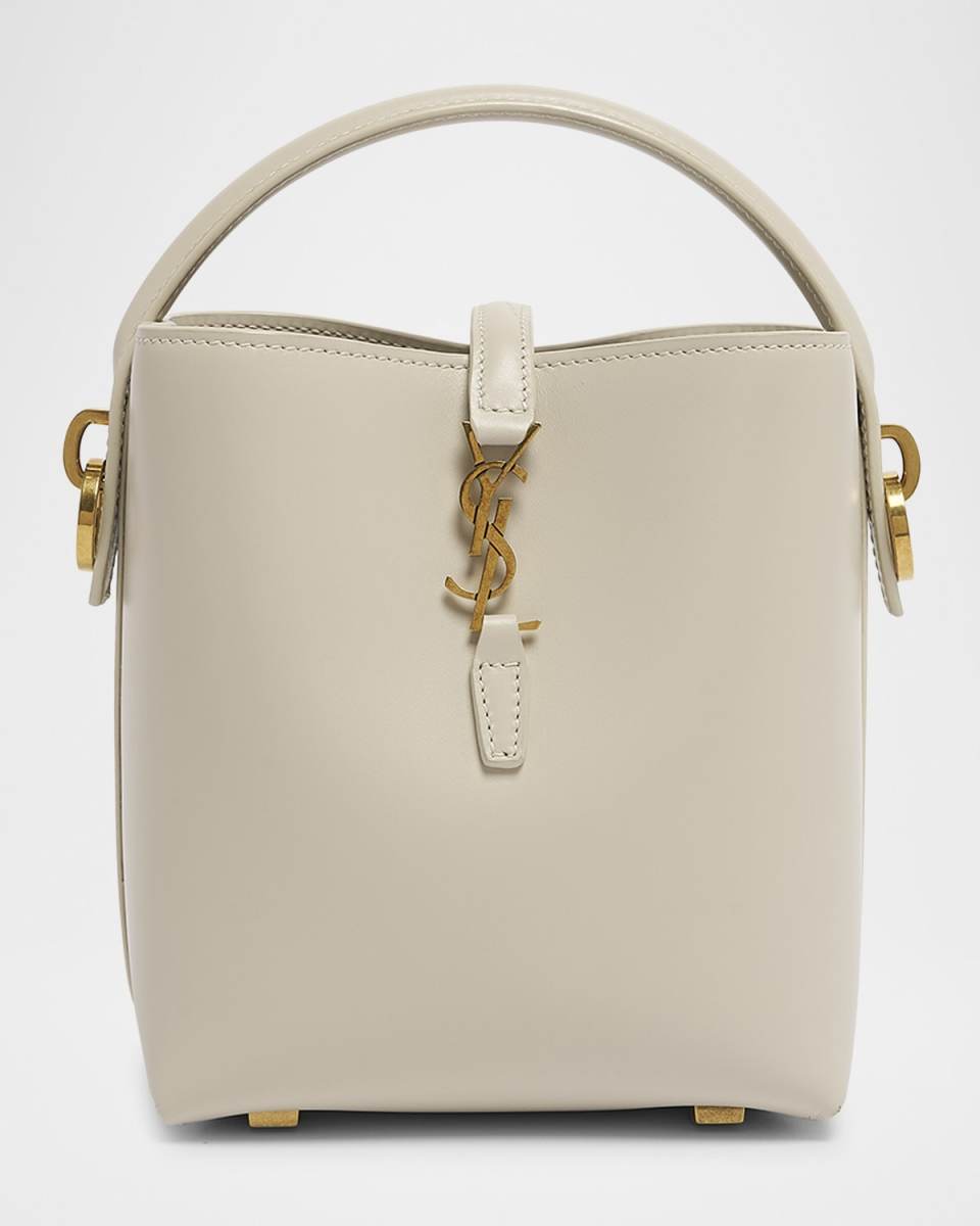 Le 37 Mini YSL Bucket Bag in Smooth Leather