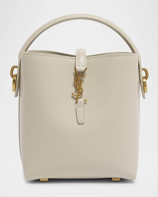 Le 37 Mini YSL Bucket Bag in Smooth Leather