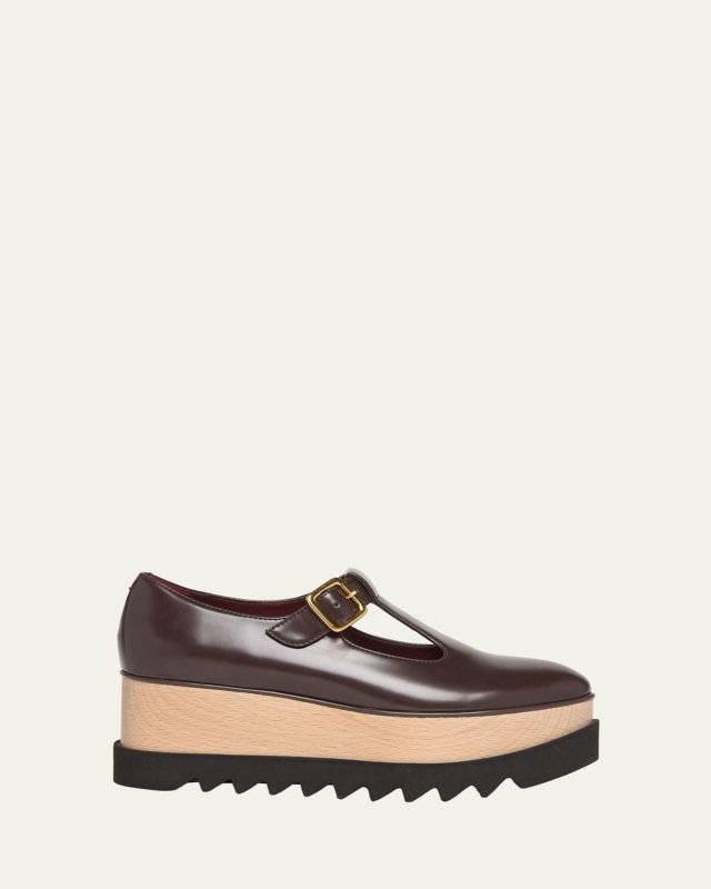 Elyse Vegan Mary Jane Platform Loafers