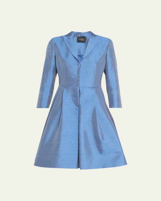 Shiny Coat Dress