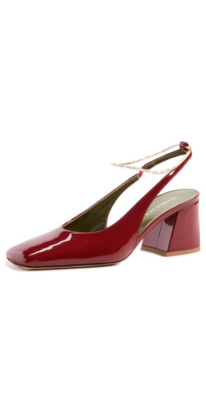 Maria Luca Ilaria Slingback Pumps Medium Red